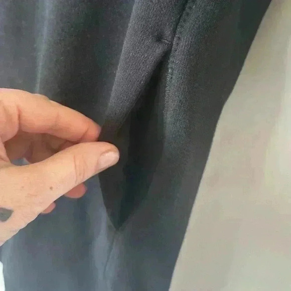 Athleta black fleece dress - Picture 4 of 7